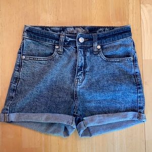 High waisted shorts